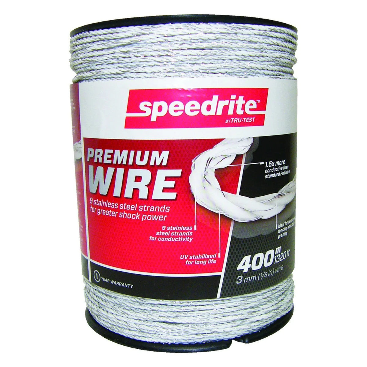 Speedrite Premium Wire 9 strand poliwire 1320ft