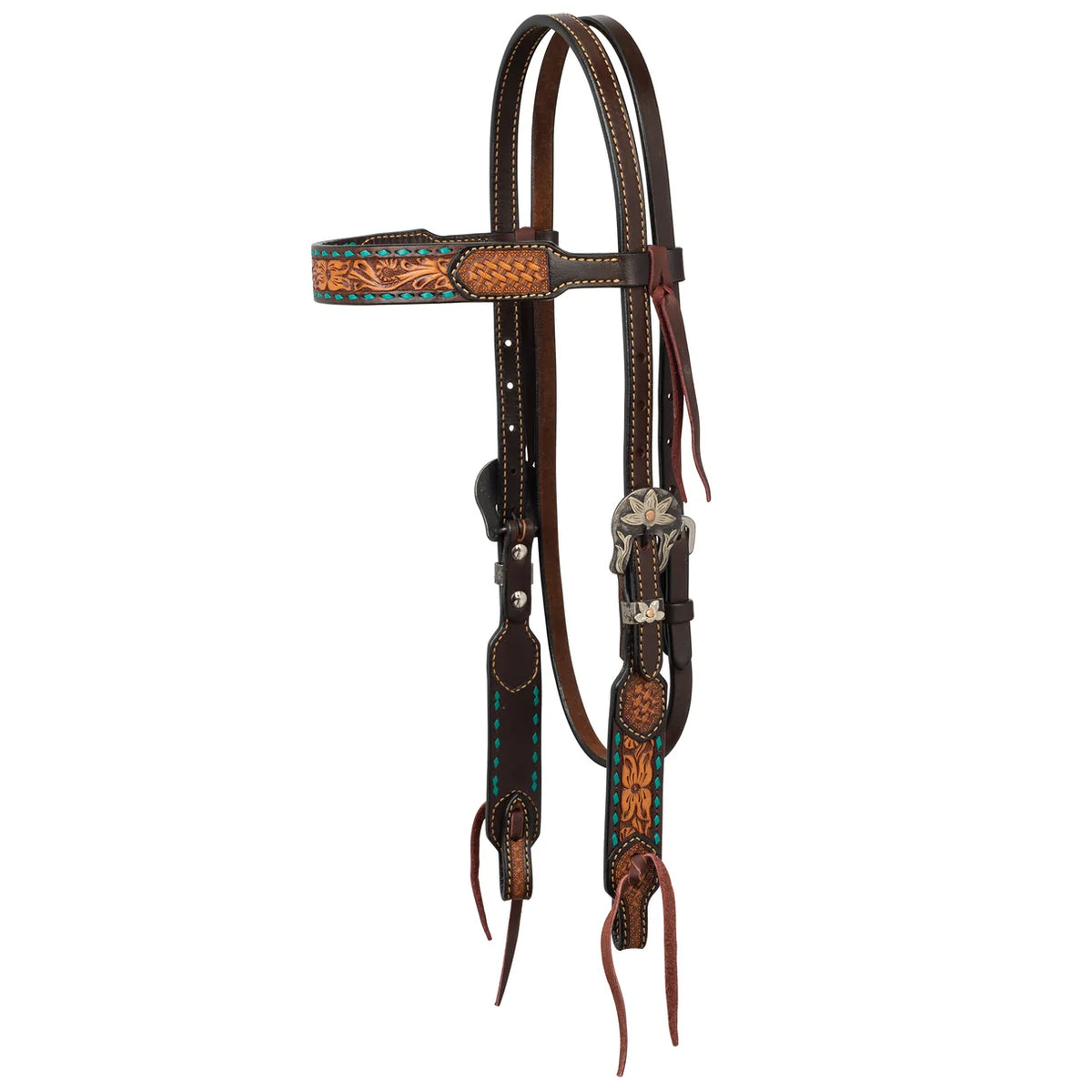Dee Butterfield Two Toned Brow Headstall