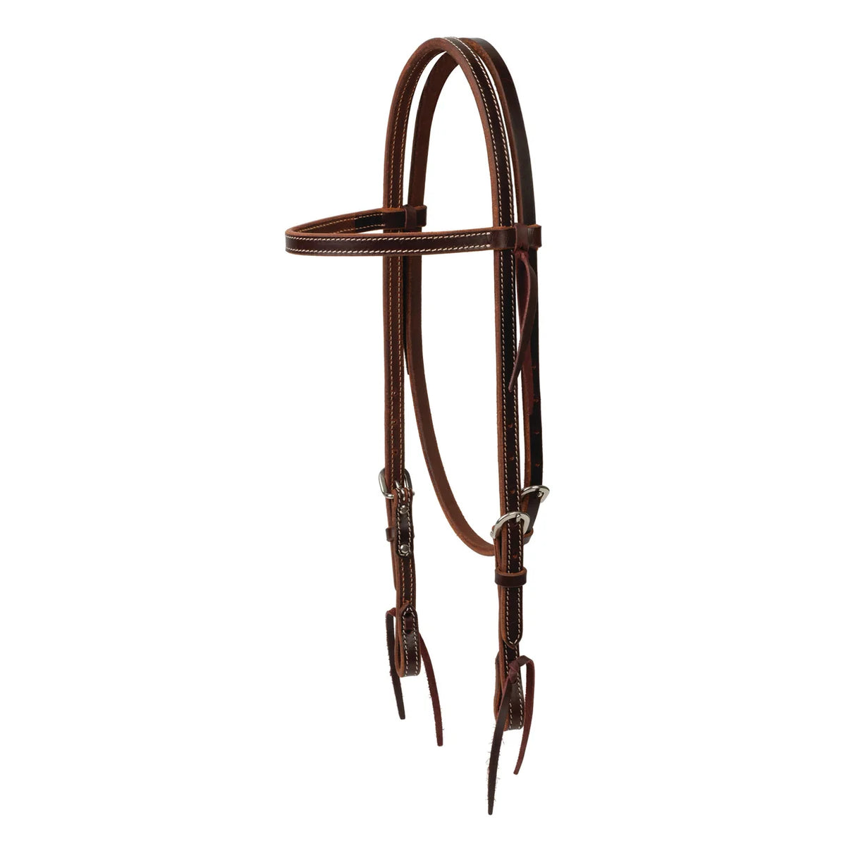 Buffalo Leather Headstall Browband