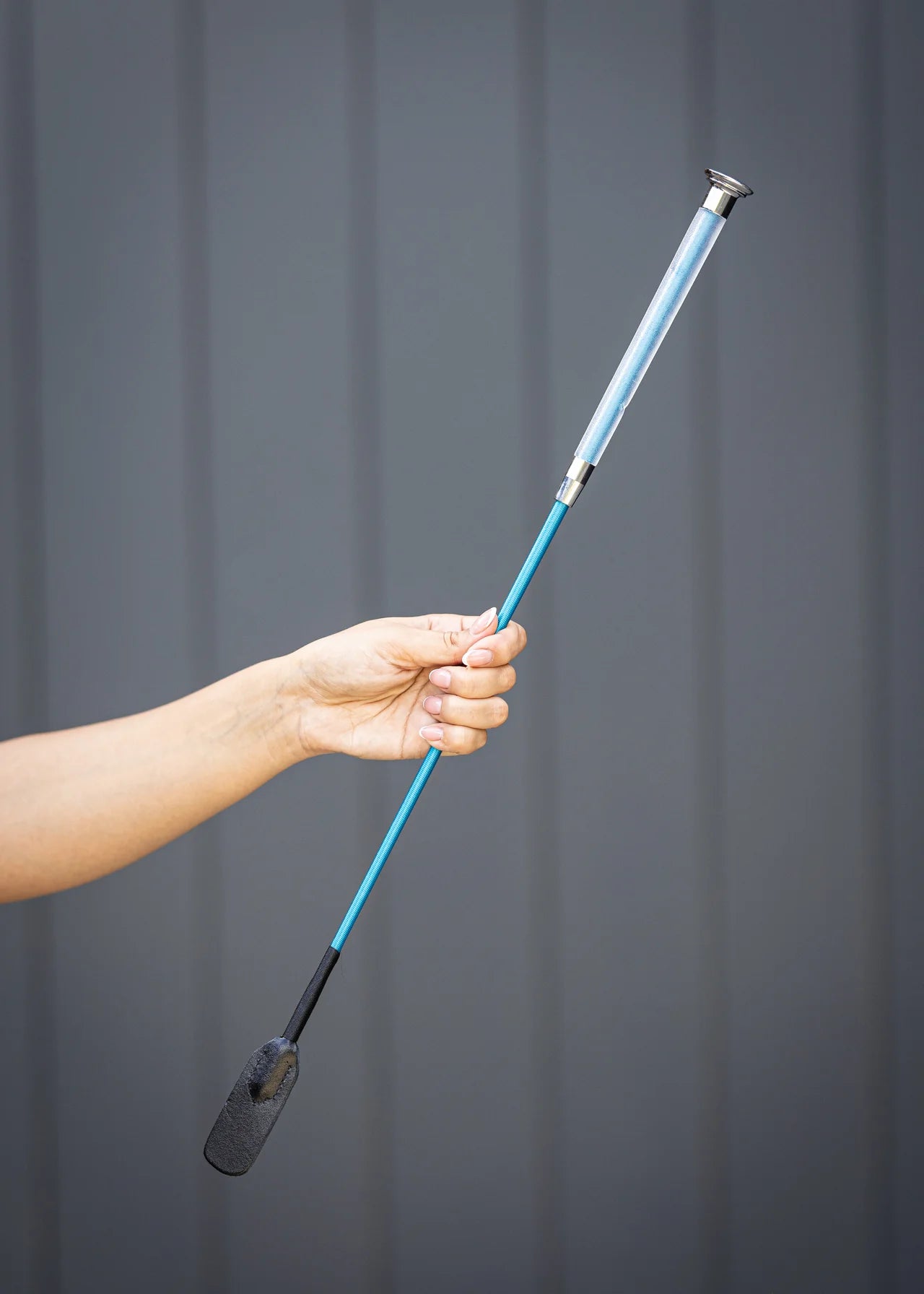 Woof Wear Gel Fusion Riding Whip - turquoise