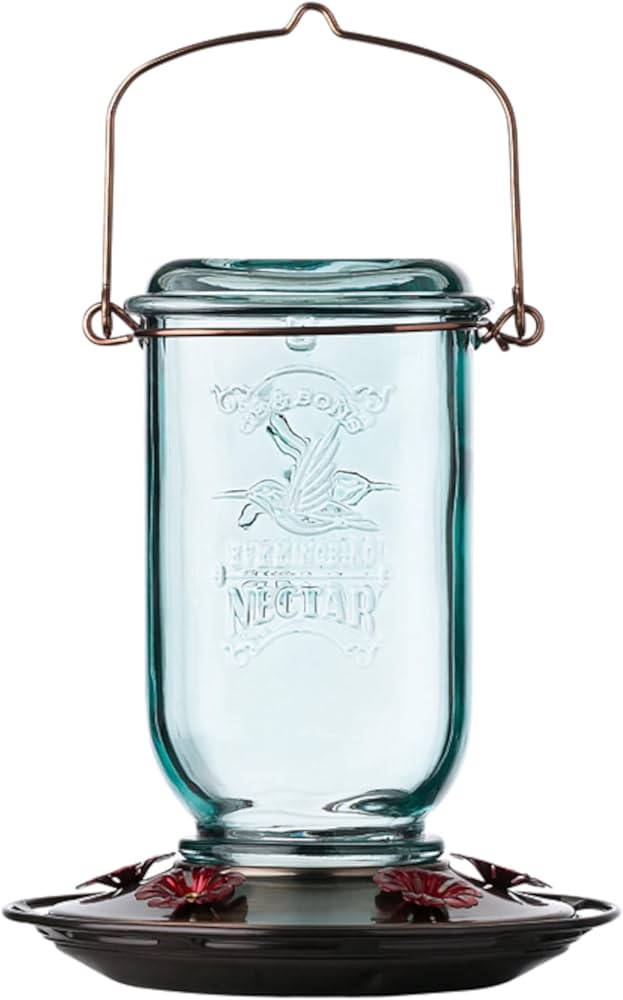 Hummingbird Feeder Mason Jar 25oz