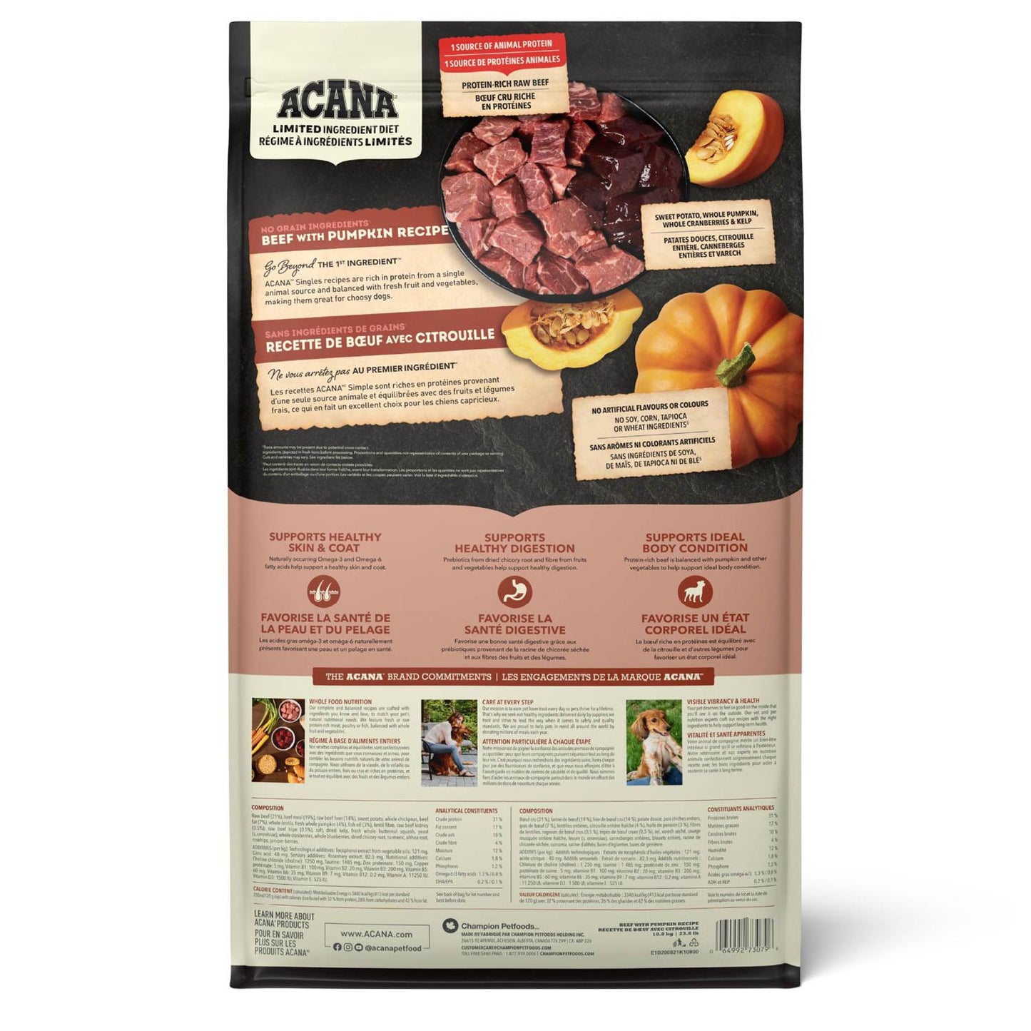 Acana Beef with Pumpkin 10.8Kg