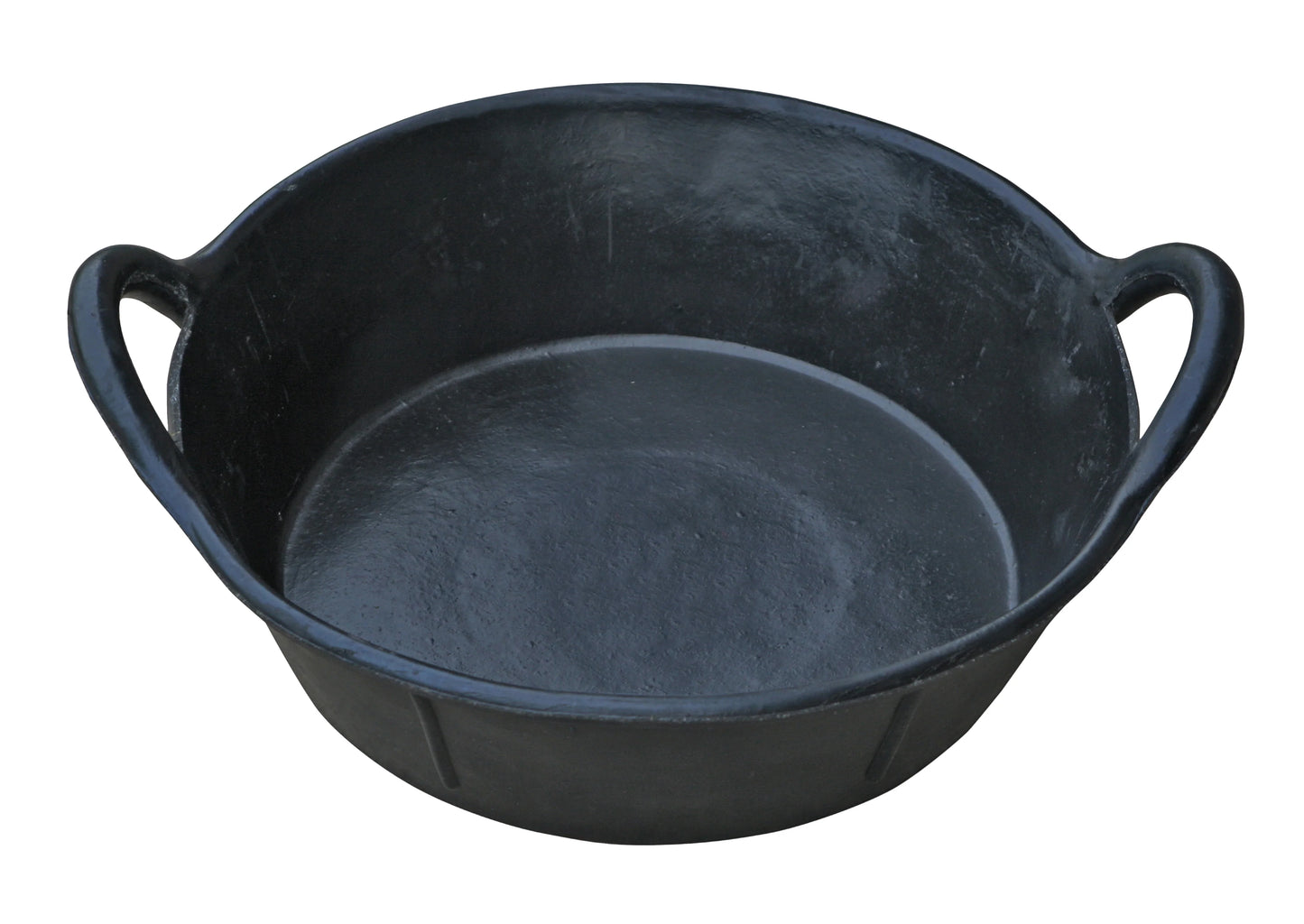 3 Gallon Rubber Feed Pan with Handles