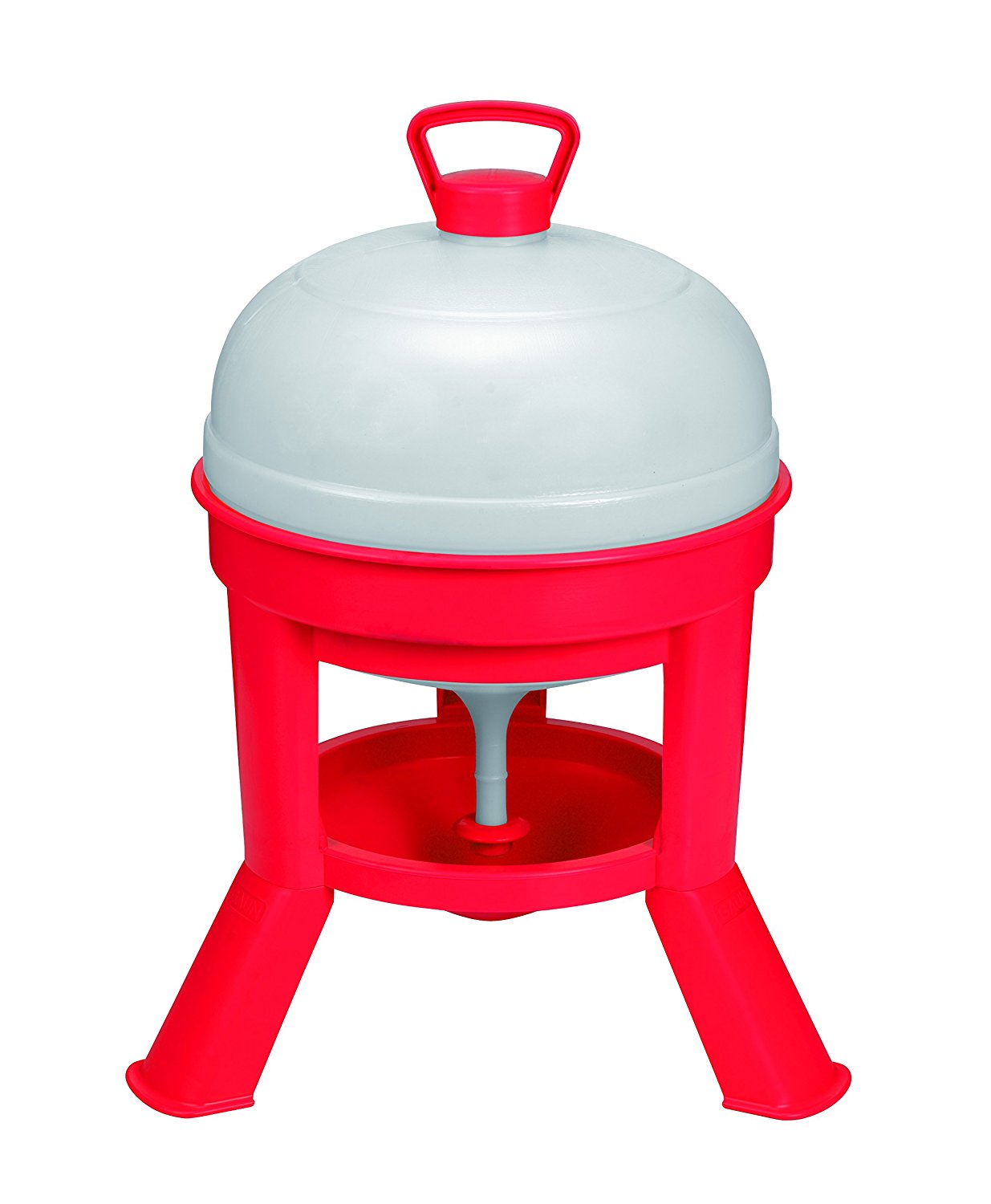 Miller Double-Tuf Red Poultry Dome Waterer