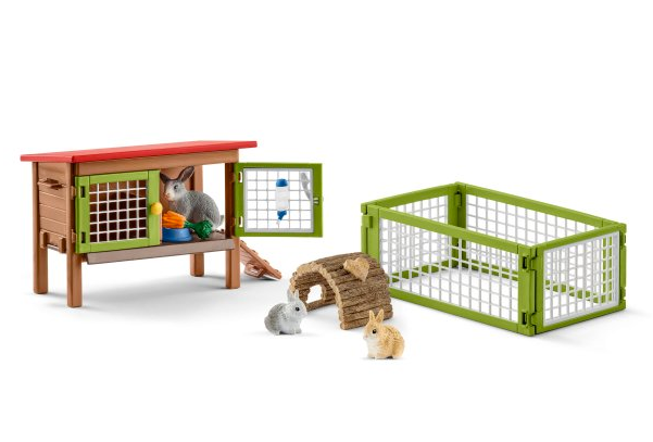 Schleich -Rabbit Hutch