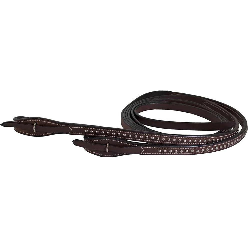 Split Rein With Studs