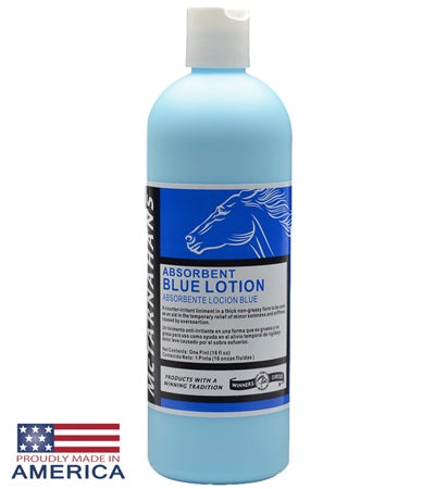 Absorbent Blue Lotion Liniment