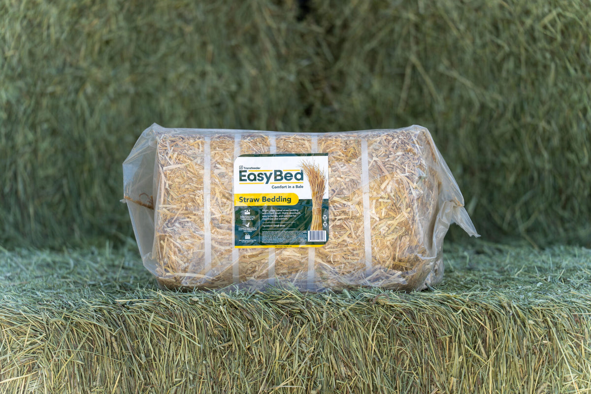 Compressed Straw Bales Bagged - 17kg
