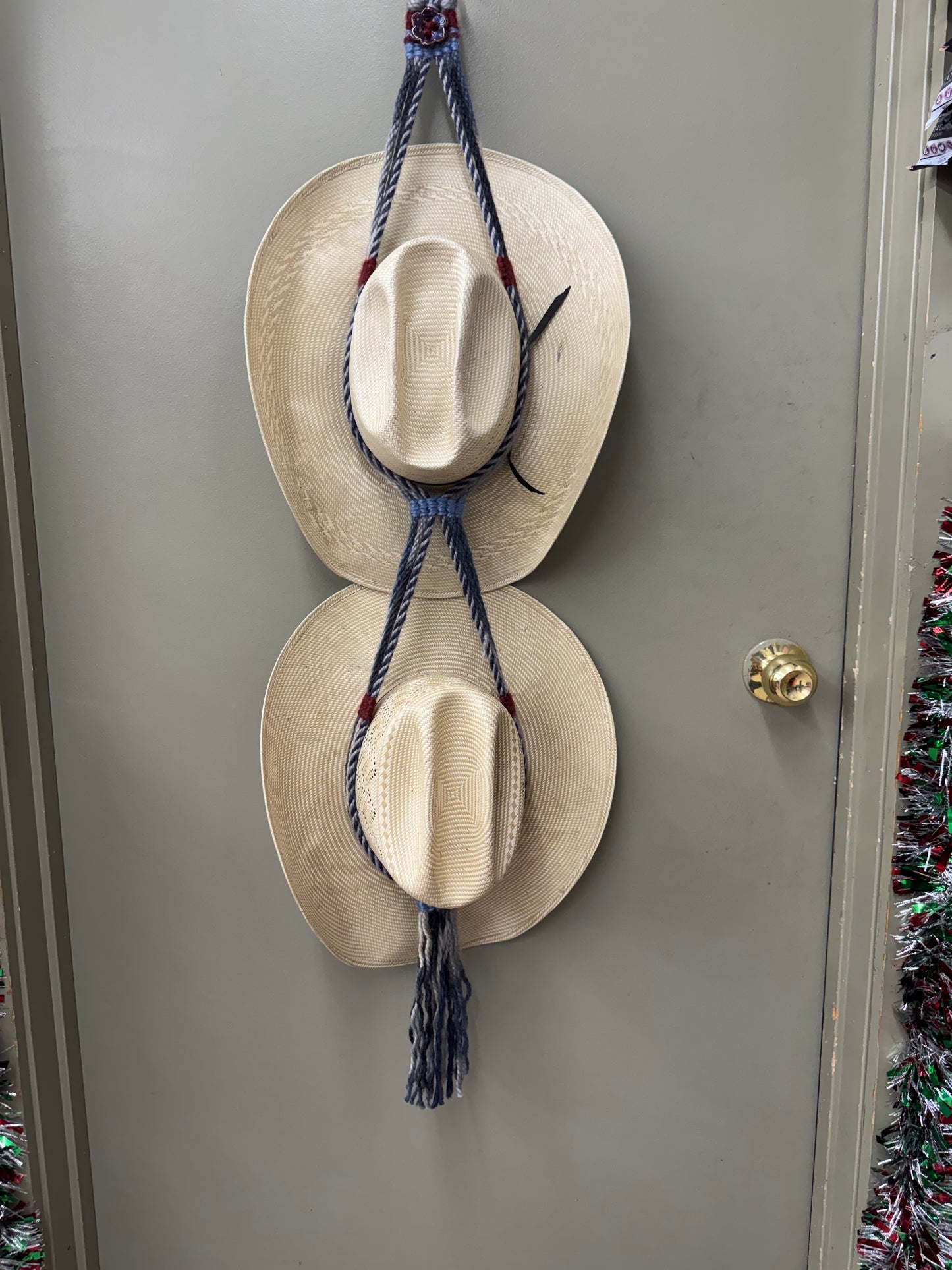 Mohair Double Hat Holder