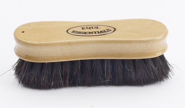 Peanut Wood Back Face Brush with Horse Hair