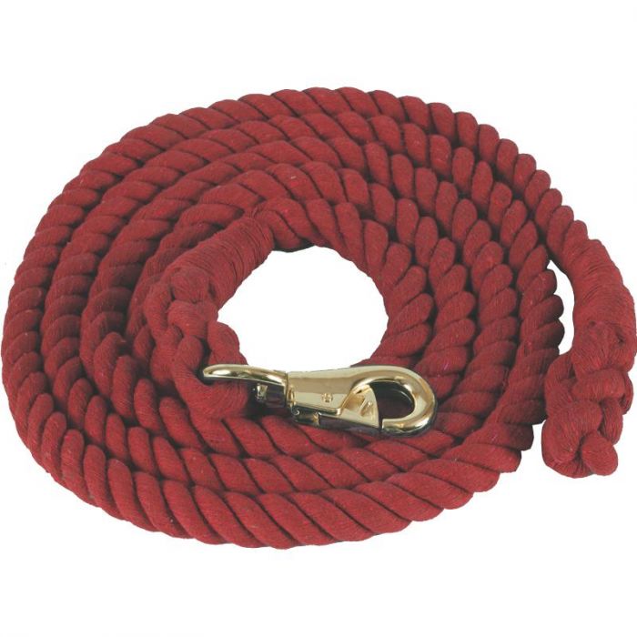 Cotton Lead W/ Bull Snap 10'
