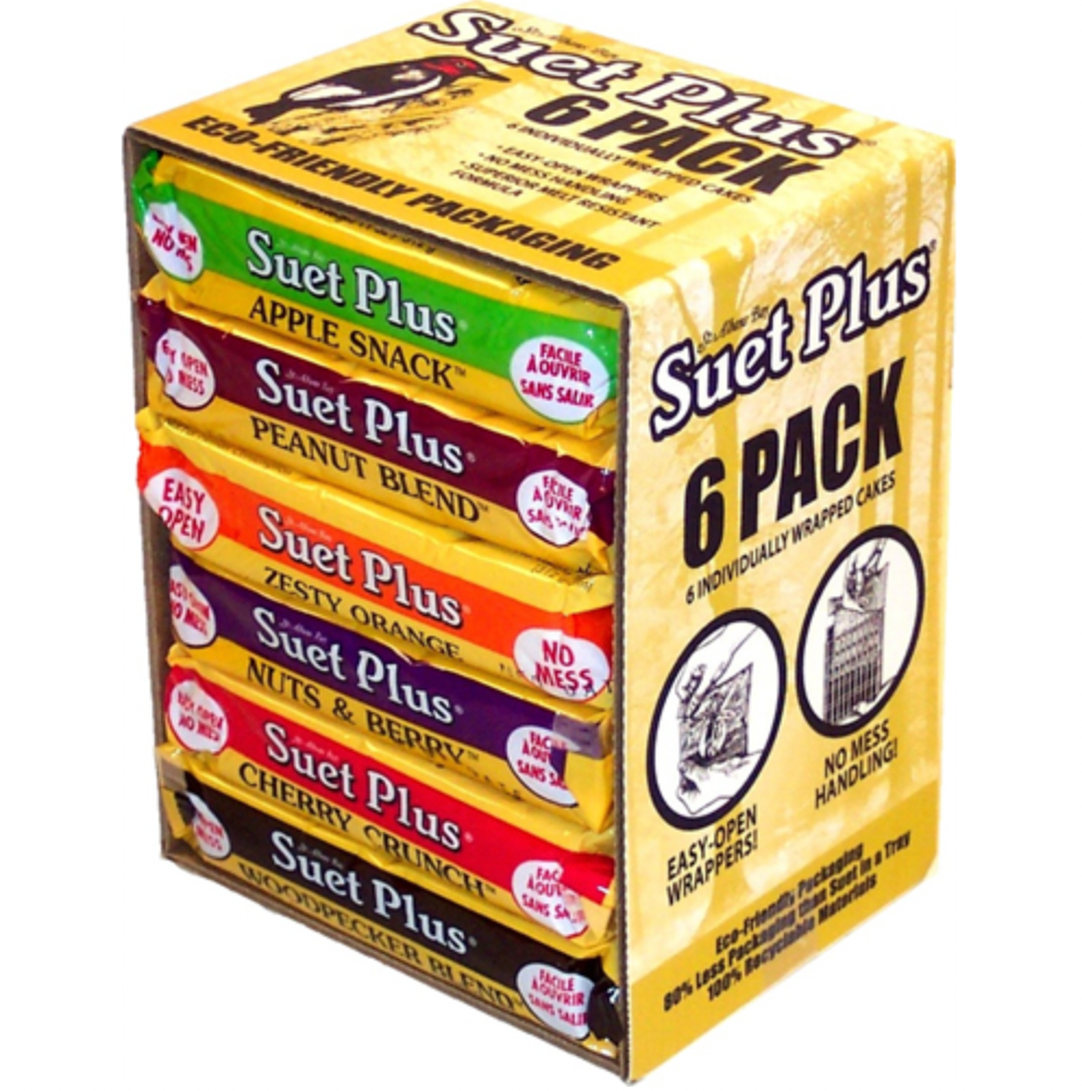 Suet Plus Variety 6 Pack