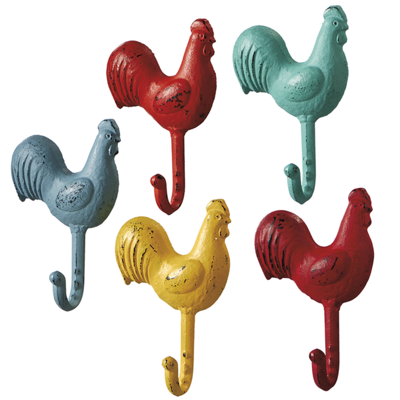 Cast Iron Rooster Hook