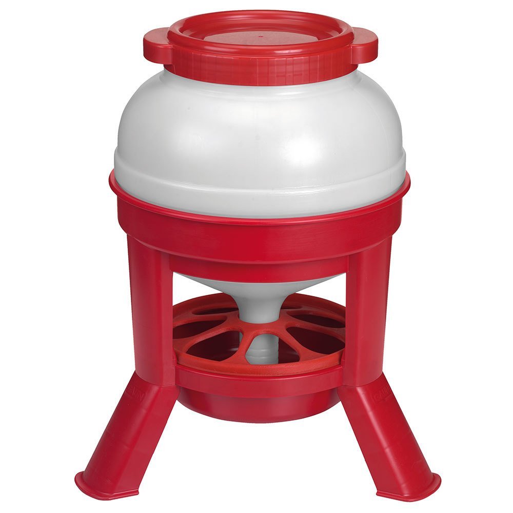Miller Double-Tuf Red Poultry Dome Feeder
