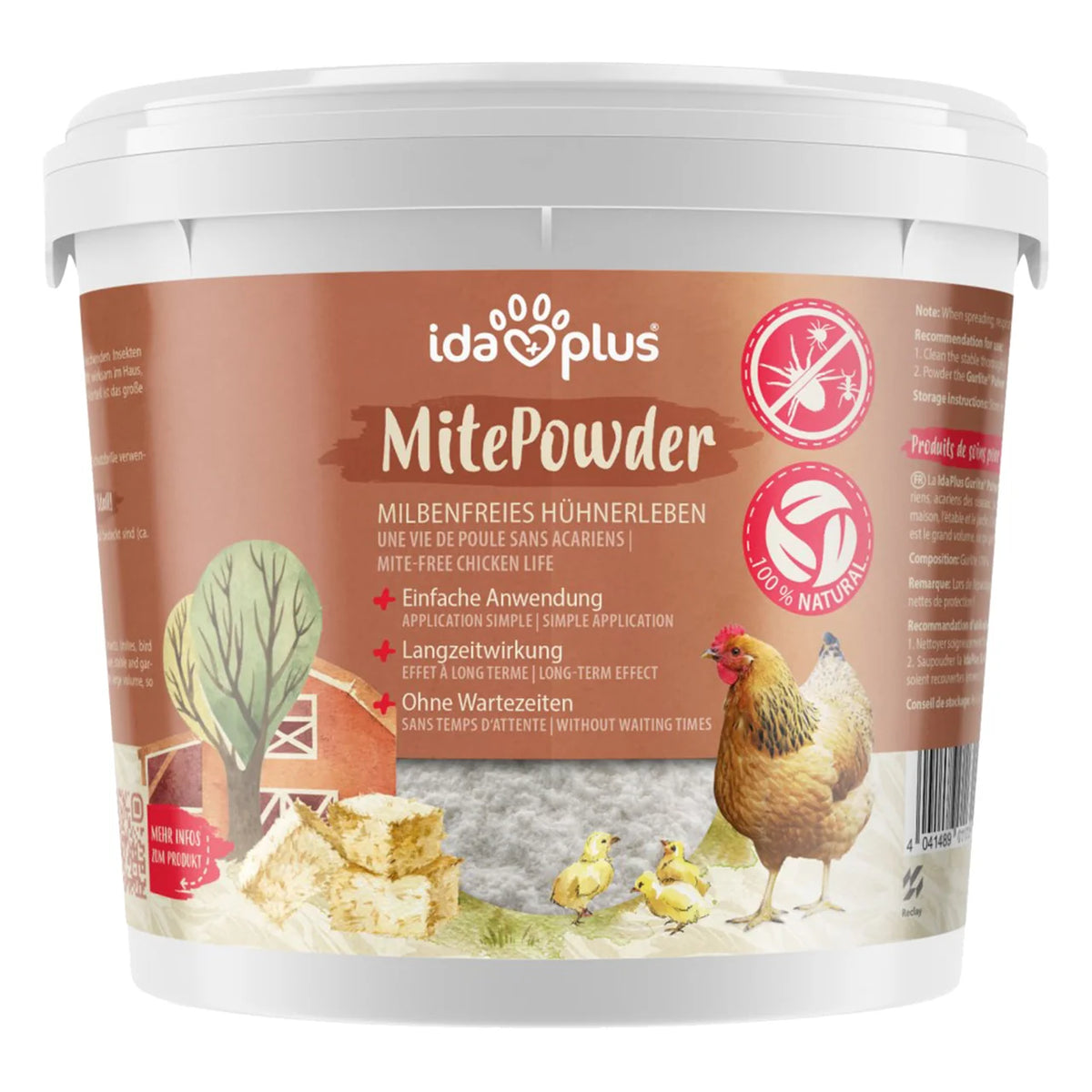 IdaPlus Mitepowder 250g