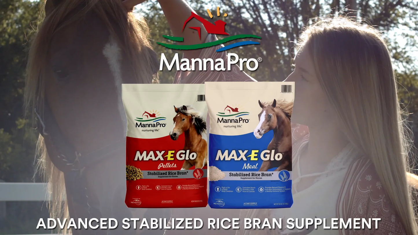 MaxEGlo Rice Bran Pellets