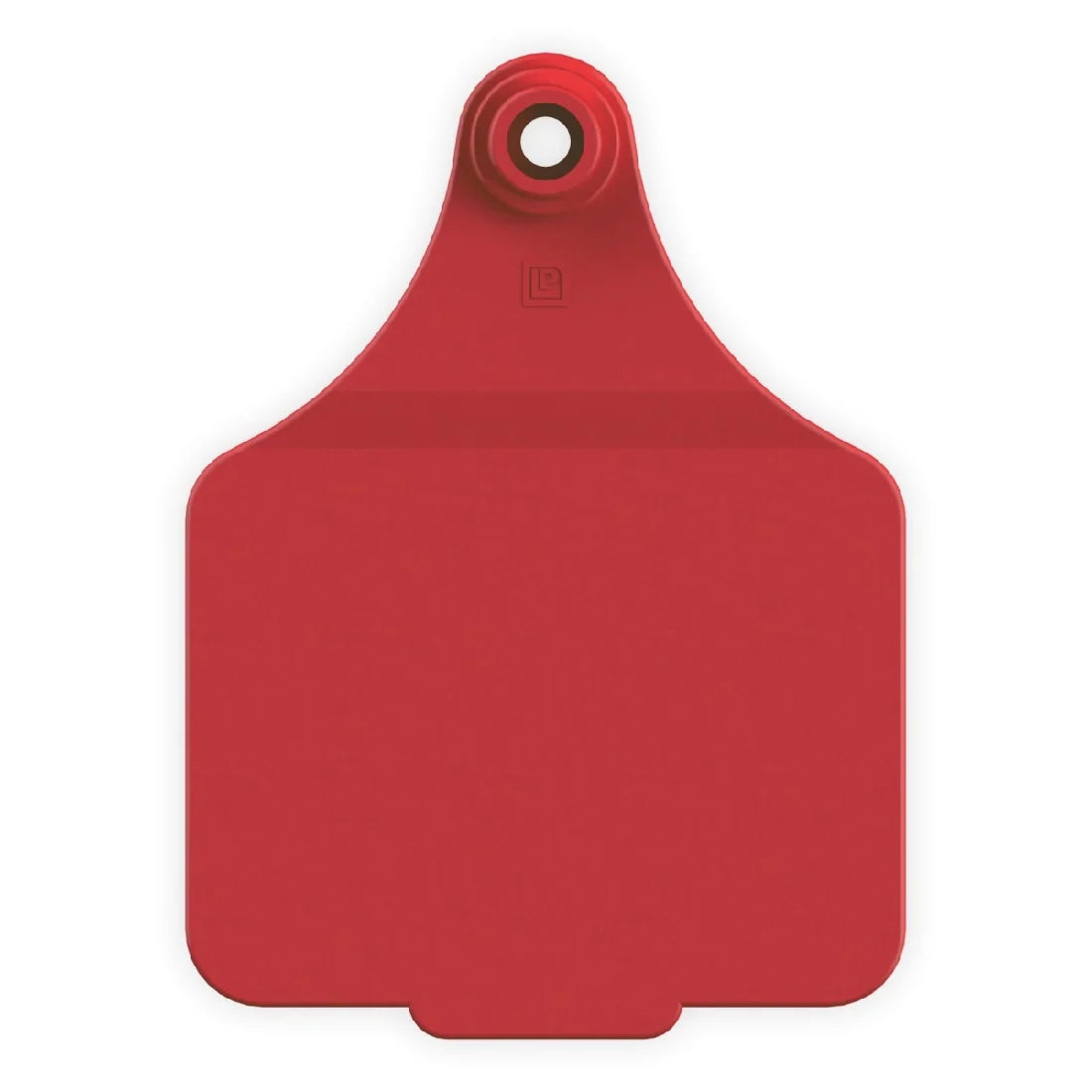Leader Large Tag single red
