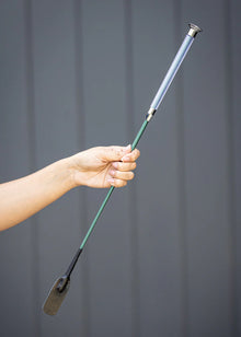 Woof Wear Gel Fusion Riding Whip - Green