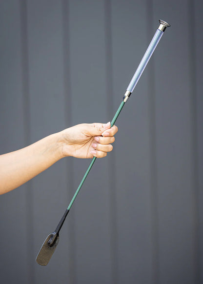 Woof Wear Gel Fusion Riding Whip - Green