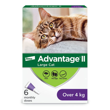 Advantage II Cats 4kg+ (6-Dose)