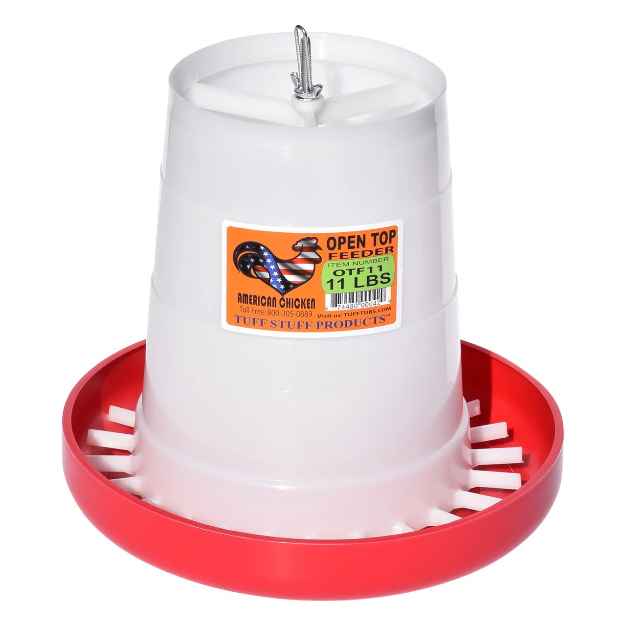 Tuff Stuff Open Top Poultry Feeder 11 lb