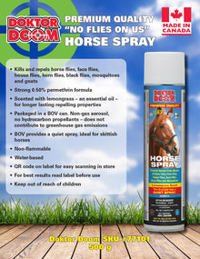 Doktor Doom Horse Spray Lemon Scent