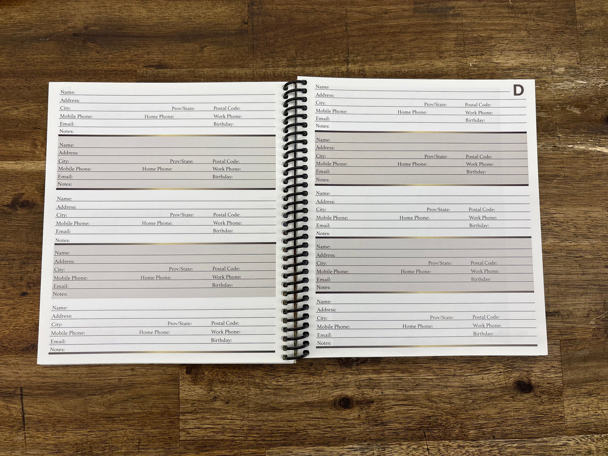 A Cowboy's Circle Address Book