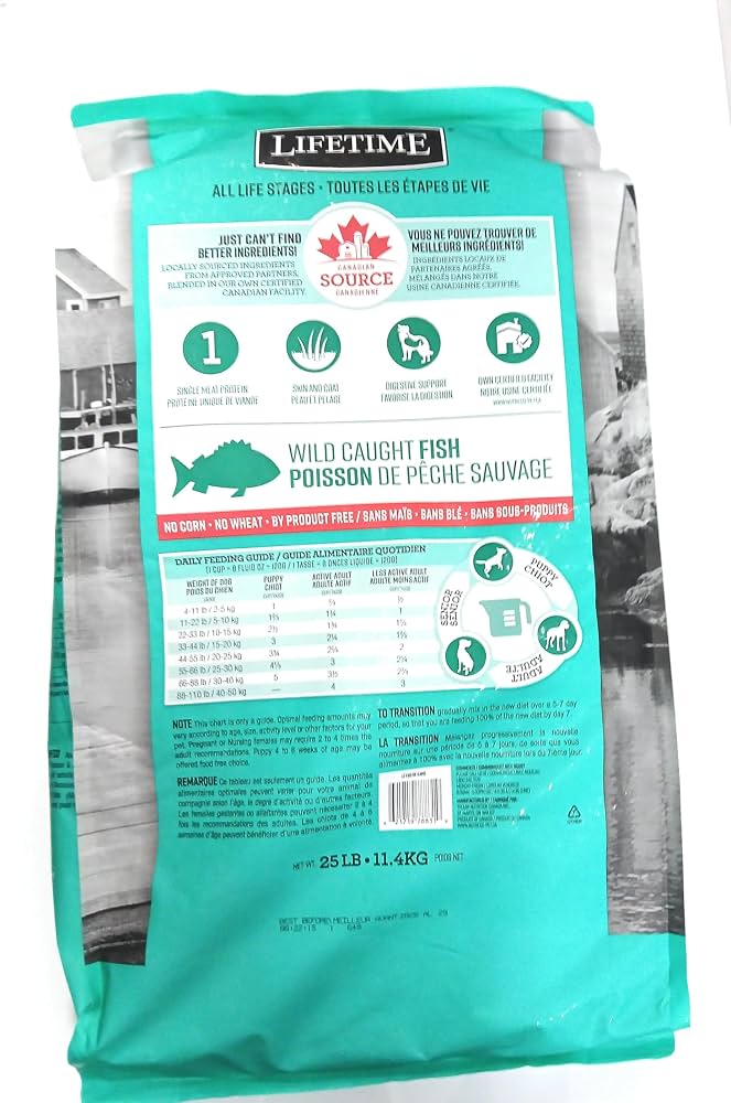 Lifetime Dog ALS Lg Breed Fish & Oatmeal 11.4 kg