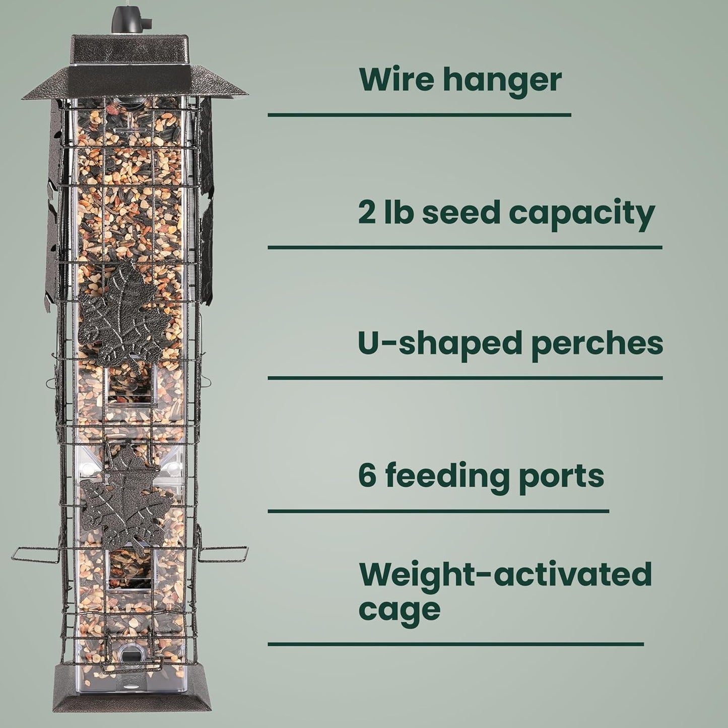 Squirrel Be Gone Squirrel Stumper Feeder