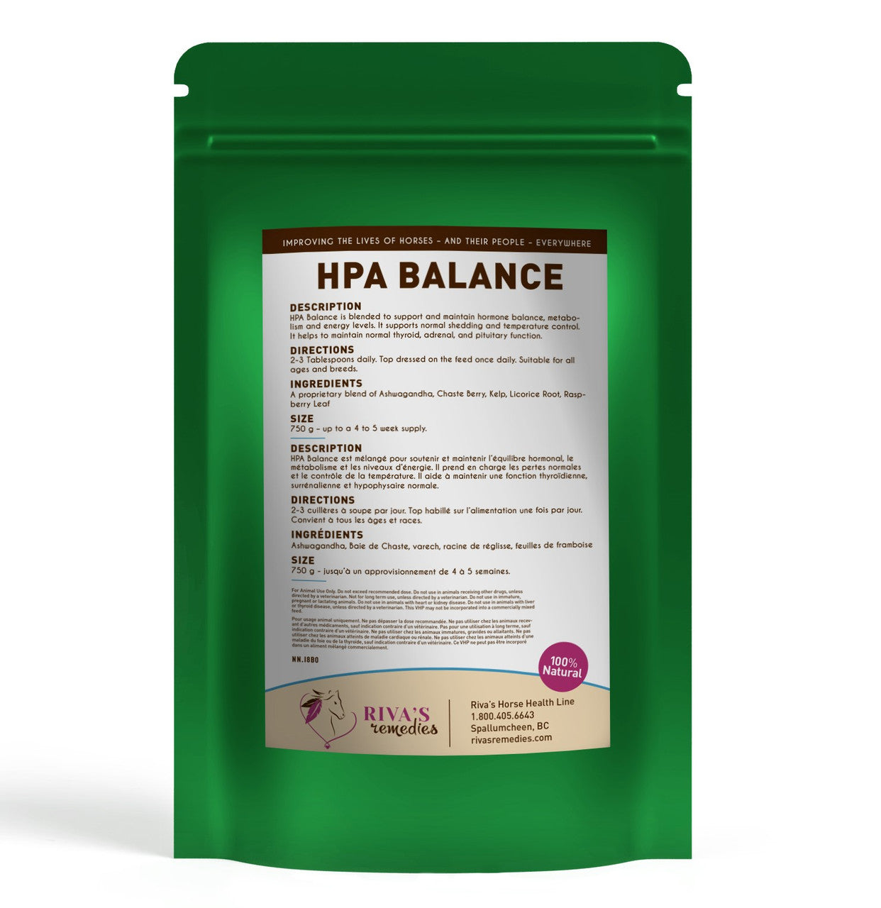 Rivas HPA Balance