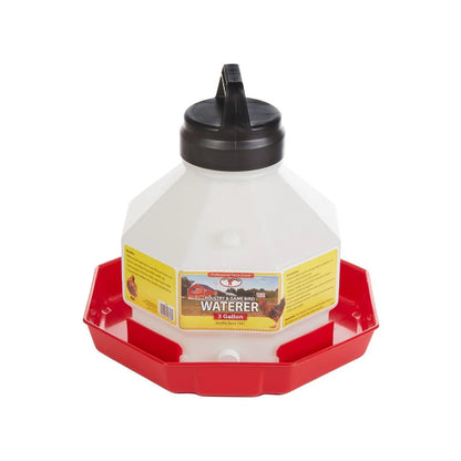 5 Gallon Top Fill Plastic Poultry Fount