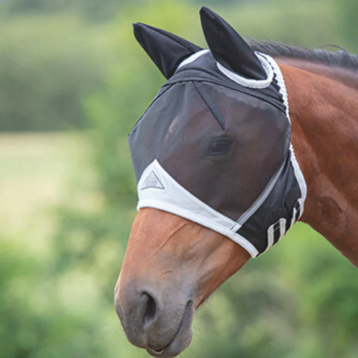 Shires Horse Fly Mask w/ Ears