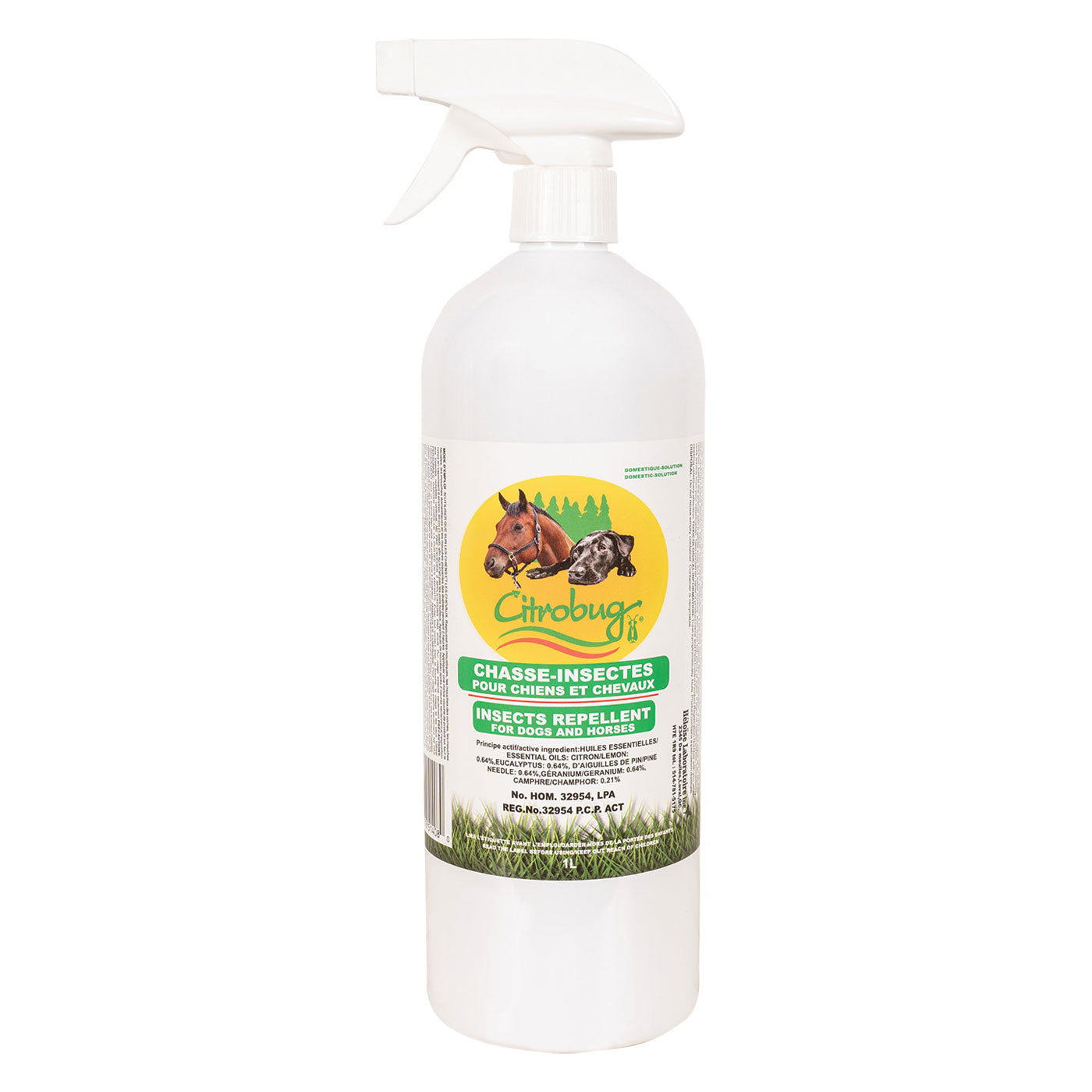 Citrobug Insect Repellent For Horses And Dogs, 1L