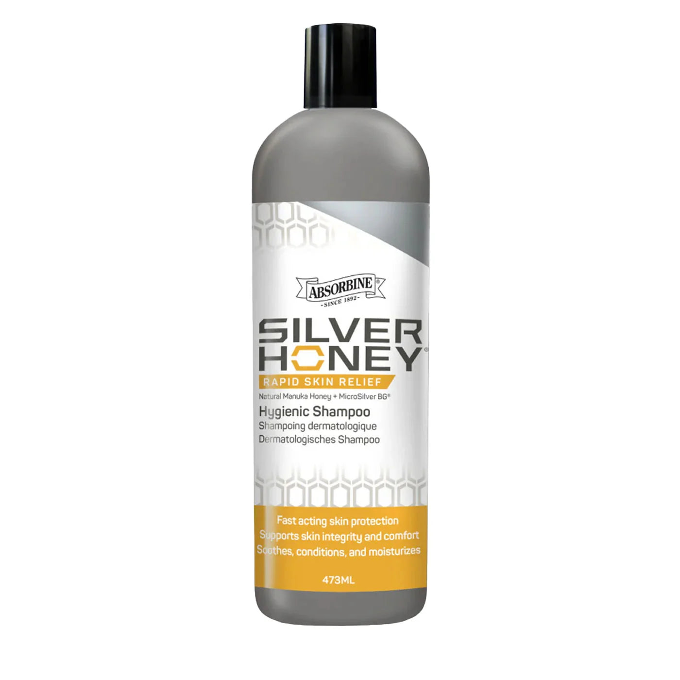 Silver Honey Rapid Skin Relief Hygienic Shampoo - 473ml