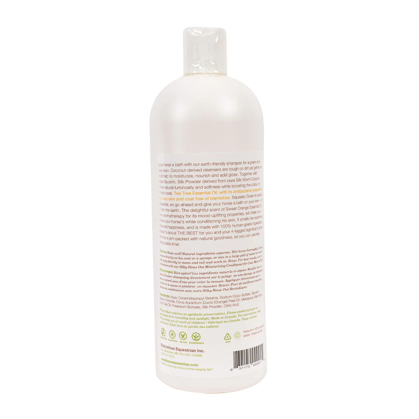 Ecolicious Squeaky Green & Clean Shampoo, 946ml