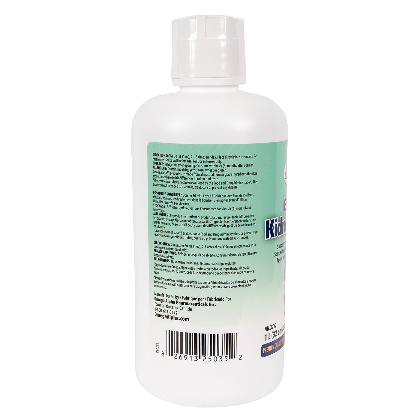 Equine Kidney Flush, 1L