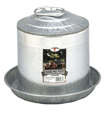 2 Gallon Galvanized Double Wall Fountain