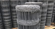2.6 ft h x 330 ft l Farm Field Fence 14 ga High Tensile