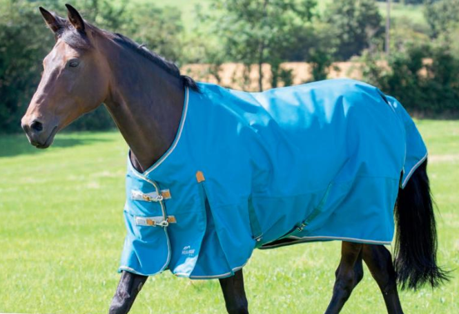 Shires Highlander Rainsheet Teal