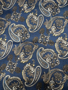 Handmade wild rag blue paisley