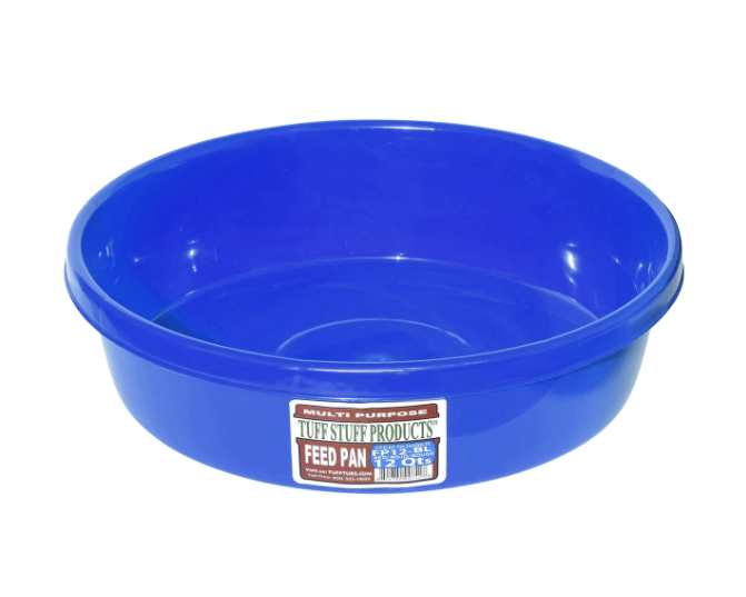 Tuff Stuff Plastic Feeder Pan - 12qt