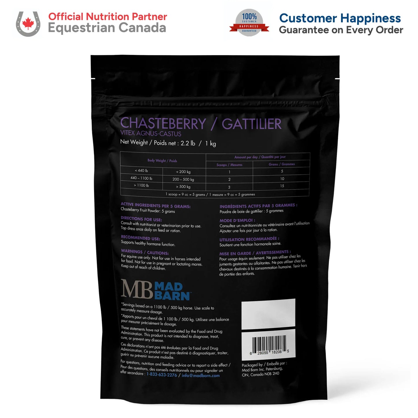 Mad Barn Chasteberry 1kg