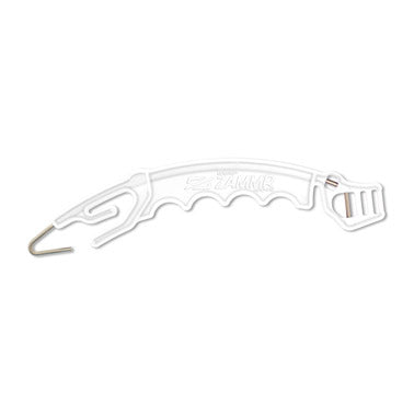 White Zammer Gate Handle