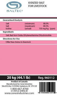 Red Salt Block (Iodized) 20kg