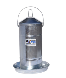 Tuff Stuff Galvanized Feeder w/ Lid - 44lbs