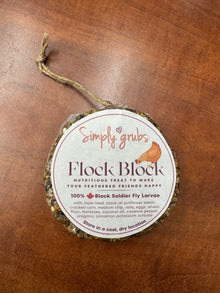 Simply Grubs - Flock block Round 10cm