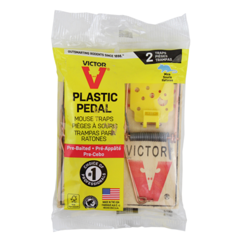 Victor Wood Mouse Trap - 2pk