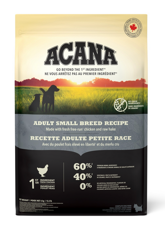 Acana Adult Small Breed Recipe 6kg