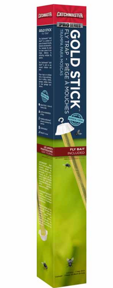 Catchmaster Gold Stick Fly Trap (single small)