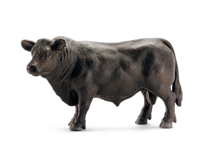 Schleich Black Angus Bull